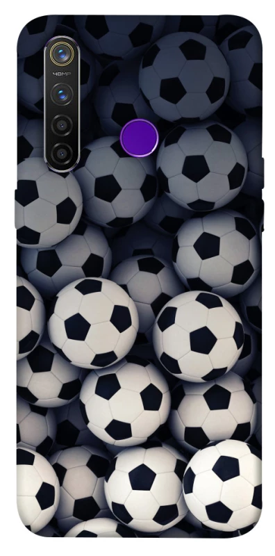 Чохол на Realme 5 Pro Футбольні м'ячи фото 1 з 1