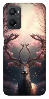 Чехол на Oppo A96 Скандинавский олень v3 фото 1 из 1