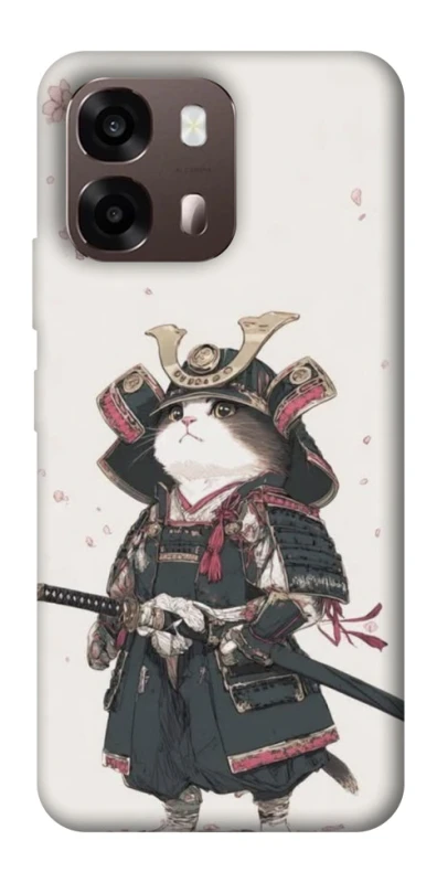 Чехол на Oppo A6 Samurai Cat Warrior фото 2 из 2