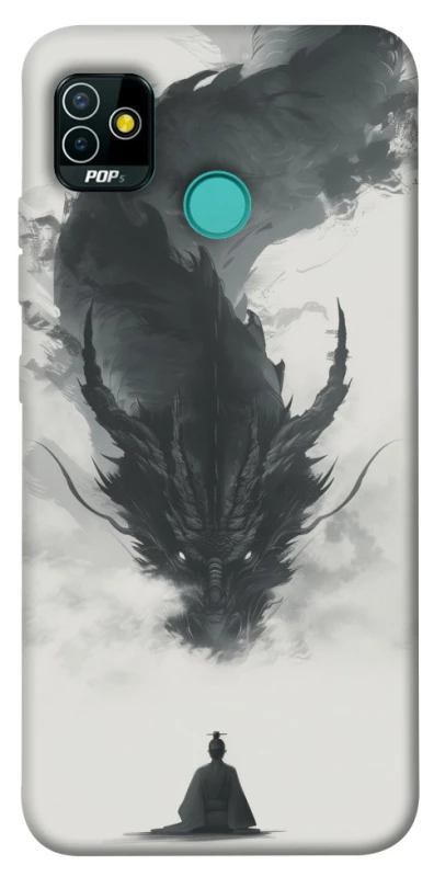 Чехол на TECNO POP 5 dragon mood фото 1 из 1
