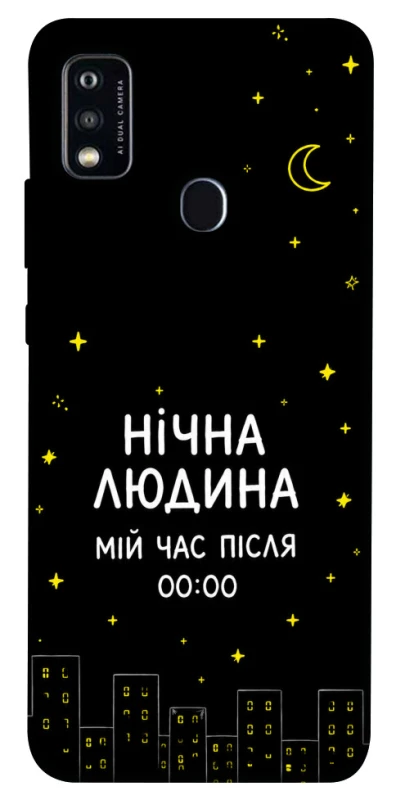 Чехол на ZTE Blade A51 Нічна людина фото 1 из 1