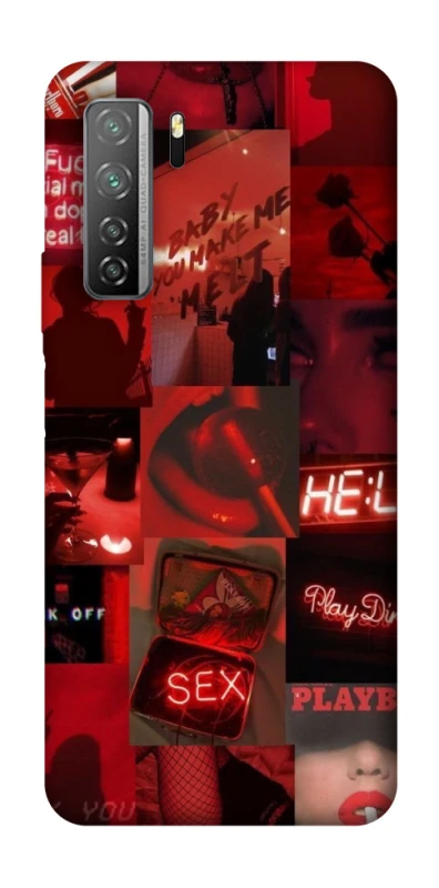 Чехол на Huawei Nova 7 SE Love collage ver.3 фото 1 из 1