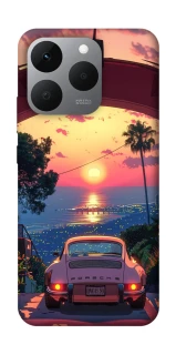 Чохол на Realme 15T Porsche at sunset фото 1 з 1