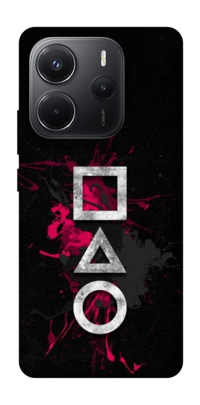 Чехол на Xiaomi Redmi Note 14 4G (Int. version) Square Sentence фото 1 из 1