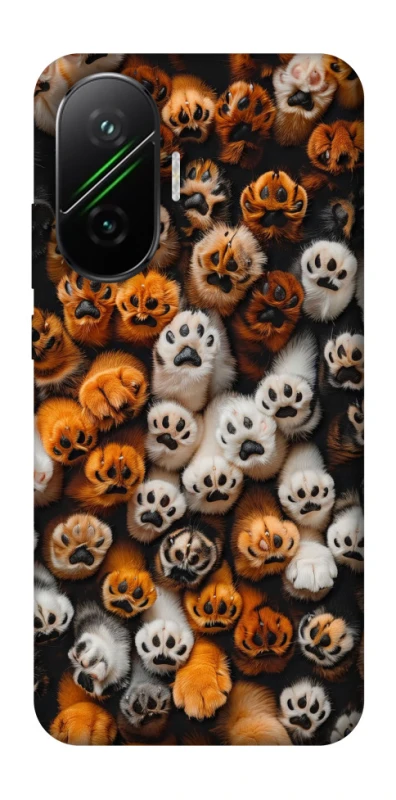 Чохол на Xiaomi Poco F7 Сat paws фото 1 з 1