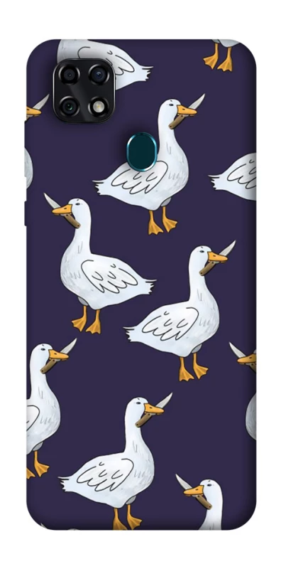 Чохол на ZTE Blade 20 Smart Гуси з претензією фото 1 з 1