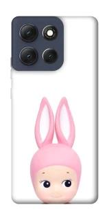 Чехол на Motorola Moto G86 Minimal Bunny Peek фото 1 из 1