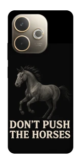 Чехол на Oppo A5 Pro 4G Don't push the horses фото 1 из 1