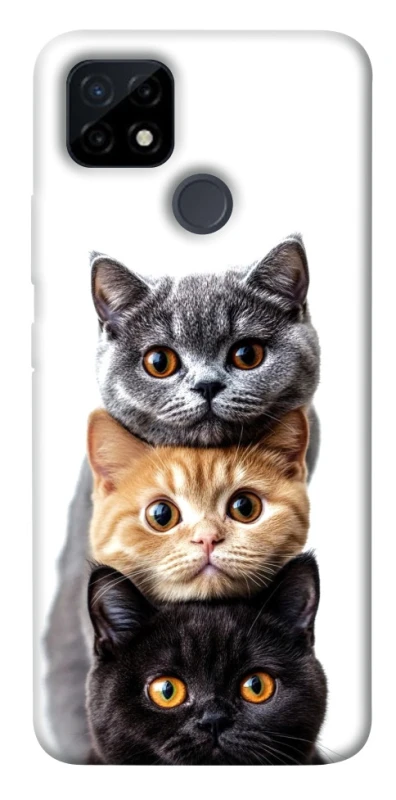 Чохол на Realme C21Y Гарні котики фото 1 з 1