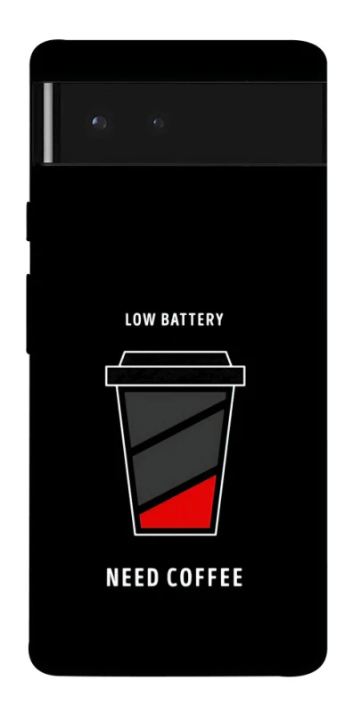 Чехол на Google Pixel 6 Low battery фото 1 из 1