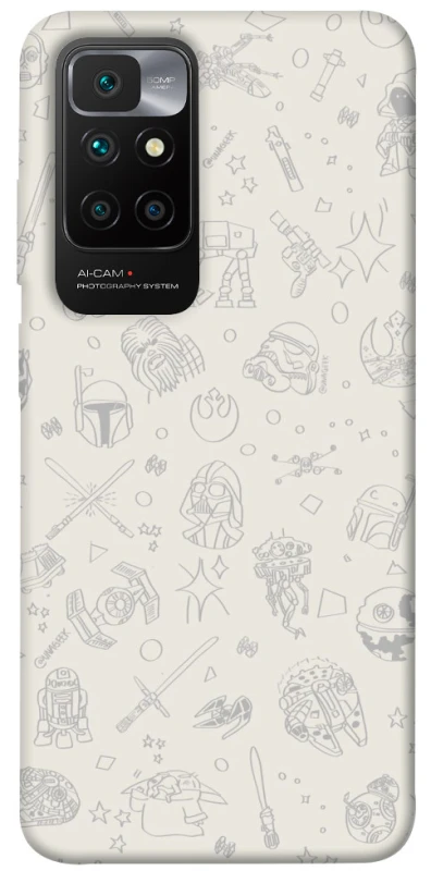 Чохол на Xiaomi Redmi 10 Star Wars background ver.1 фото 1 з 1