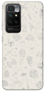 Чохол на Xiaomi Redmi 10 Star Wars background ver.1 фото 1 з 1