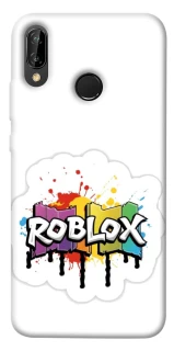 Чохол на Huawei P20 Lite Roblox logo ver.1 фото 1 Чохол на Huawei P20 Lite Roblox logo ver.1 фото 1 з 1