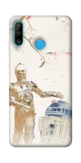 Чохол на Huawei P30 lite Star Wars robots фото 1 з 1