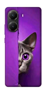 Чохол на Xiaomi Poco X6 Pro Кіт-підглядач фото 1 з 1