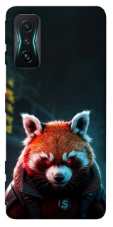 Чехол на Xiaomi Redmi K50 Gaming Cyber Red Panda фото 1 из 1