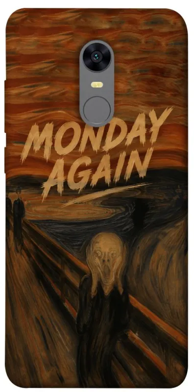Чехол на Xiaomi Redmi 5 Plus / Redmi Note 5 (Single Camera) Monday Again фото 1 из 1