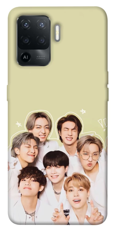 Чехол на Oppo Reno 5 Lite BTS v2 фото 1 из 1