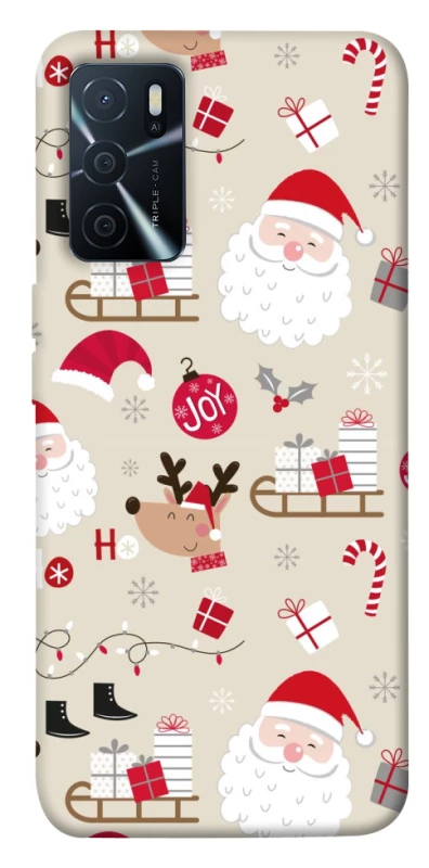 Чехол на Oppo A16s / A16 Новогодний v1 фото 1 из 1