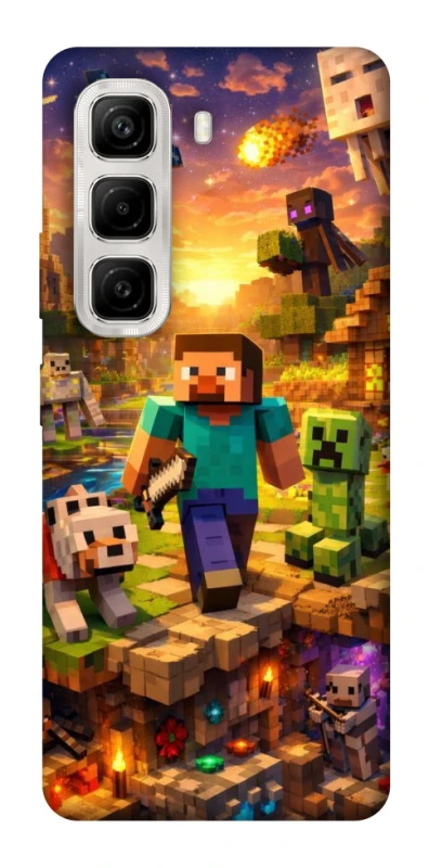 Чохол на Infinix Hot 50 4G Minecraft v6 фото 1 з 1