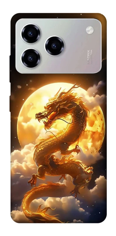Чехол на ZTE Blade A76 Golden Dragon фото 1 из 1