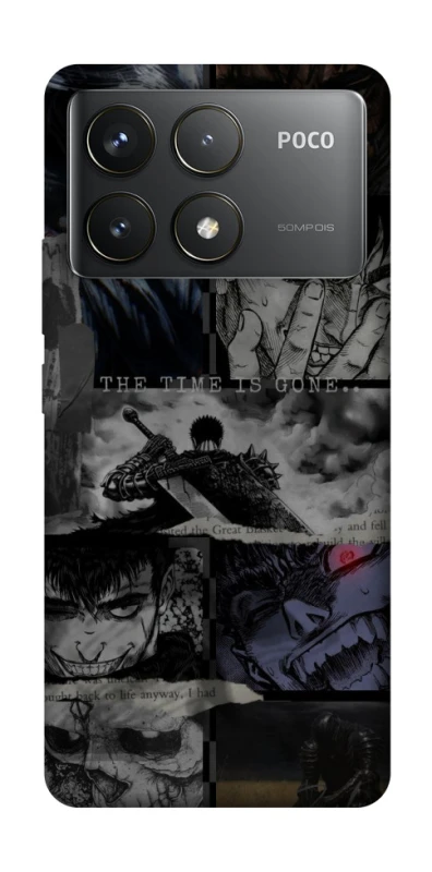 Чехол на Xiaomi Poco F6 Pro Berserk collage ver.3 фото 1 из 1