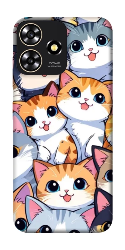 Чохол на ZTE Blade A73 4G Cute Cat v2 фото 1 з 1