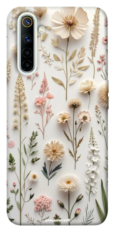 Чохол на Realme 6 Floral design ver.1 фото 1 з 1