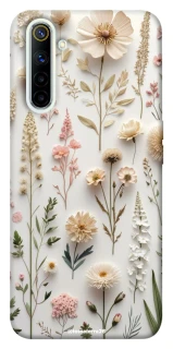 Чохол на Realme 6 Floral design ver.1 фото 1 з 1