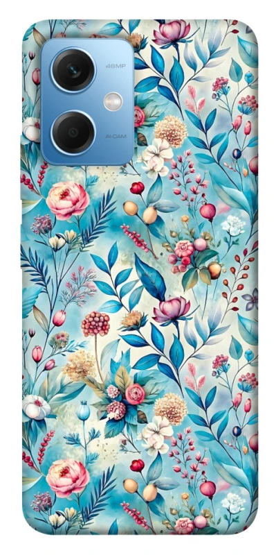 Чохол на Xiaomi Redmi Note 12 5G Floral design ver.5 фото 1 з 1