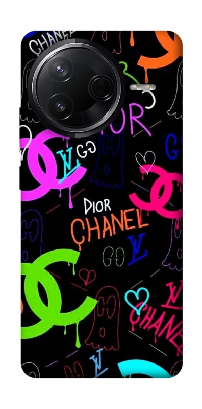 Чехол на Infinix Note 50 Pro Fashion collage ver.5 фото 1 из 1