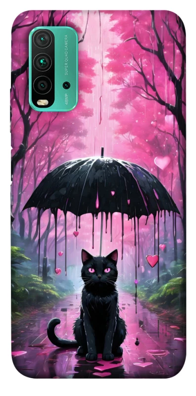 Чохол на Xiaomi Redmi Note 9 4G / Redmi 9 Power Black cat фото 1 з 1