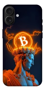 Чехол на Apple iPhone 16 Plus Bitcoin God фото 1 из 1