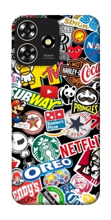 Чехол на ZTE Blade A73 4G brands фото 1 из 1