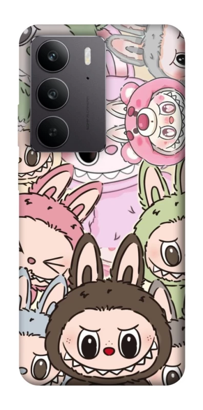 Чехол на Realme C75 All Labubu 3 фото 1 из 1