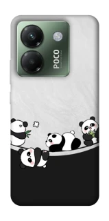 Чохол на Xiaomi Poco M7 pro 5G Four pandas фото 1 з 1
