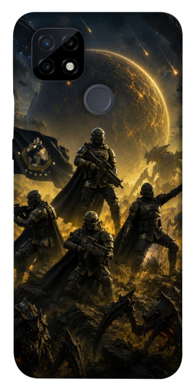 Чохол на Realme C21 HELLDIVERS ver.2 фото 1 з 1