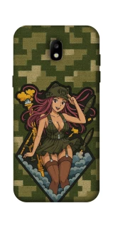 Чохол на Samsung Galaxy J5 (2017) Military Waifu фото 1 з 1