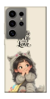 Чехол на Samsung Galaxy S24 Ultra Create the life you love фото 1 из 1