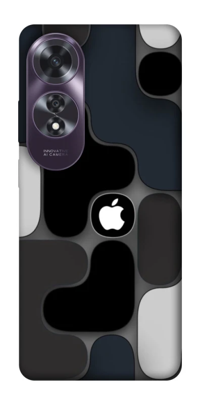 Чехол на Oppo A60 Apple logo ver.8 фото 1 из 1