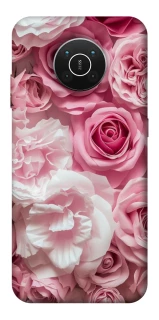 Чехол на Nokia X10 / X20 Розовые цветы фото 1 из 1