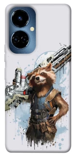 Чохол на TECNO Camon 19 Rocket Raccoon фото 1 з 1
