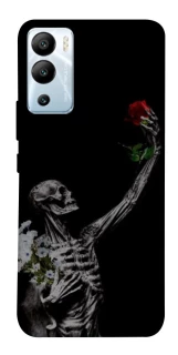 Чохол на Infinix Hot 12i Skeleton vs Rose фото 1 з 1