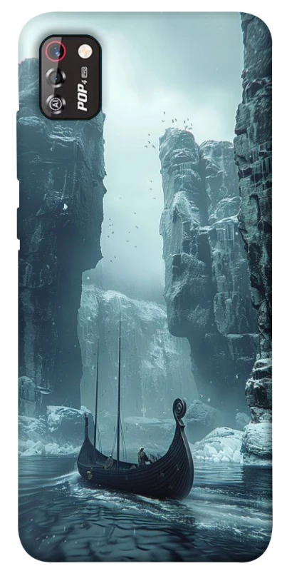 Чехол на TECNO POP 4 Pro Nordic drakkar фото 1 из 1