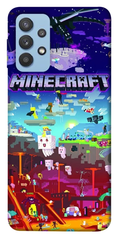 Чохол на Samsung Galaxy M32 Minecraft world фото 1 з 1