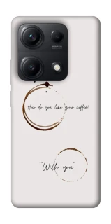 Чехол на Xiaomi Redmi Note 14S Coffee with you фото 1 из 1
