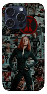 Чохол на Apple iPhone 15 Pro (6.1") Black Widow фото 1 з 1