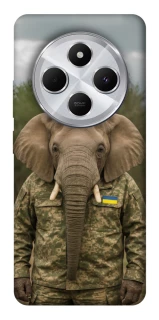 Чехол на Xiaomi Redmi 14C / Poco C75 Слон защитник фото 1 из 1