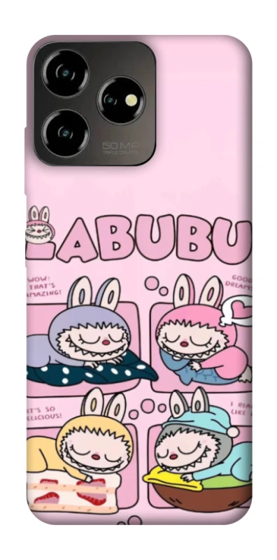 Чохол на ZTE Blade V50 Design 4G Labubu Dreams Collage фото 1 з 1