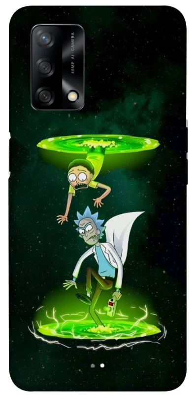 Чохол на Oppo A74 4G Rick and Morty фото 1 з 1